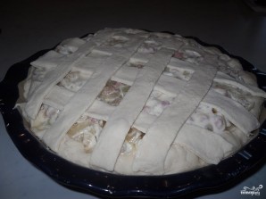 Пирог с луком и ветчиной - фото шаг 5