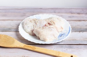 Курица с овощами "Рецепт ленивой хозяйки" - фото шаг 2