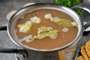 Суп с горохом и гречкой - фото шаг 5