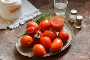 Консервированные помидоры чили на зиму без стерилизации - фото шаг 1