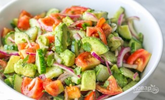 Легкий салат с авокадо - фото шаг 4