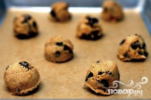 Печенье с кусочками шоколада - фото шаг 2