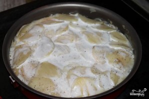 Картофель с молоком в духовке - фото шаг 4