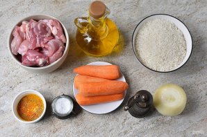 Плов на сковороде - фото шаг 1