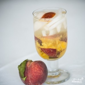 Персиковый коктейль - фото шаг 5