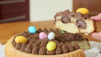 Пасхальный пирог с шоколадом - фото шаг 11