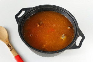 Узбекский рисовый суп - фото шаг 8