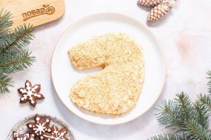 Фруктовый салат на Новый год Лошади - фото шаг 9