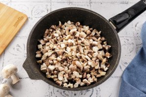 Жульен с грибами в аэрогриле - фото шаг 2