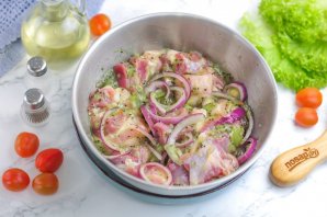 Шашлык с киви - фото шаг 6