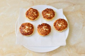 Сырники без манки - фото шаг 9