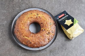 Апельсиновый кекс с полентой "Bravolli" - фото шаг 9