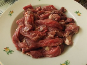Баклажаны с мясом - фото шаг 3