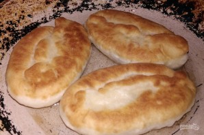 Пирожки на кефире (с картошкой и печенью) - фото шаг 14