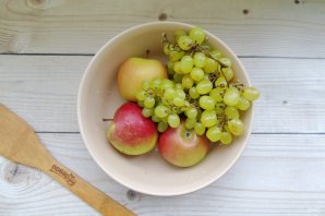 Варенье из яблок и винограда - фото шаг 2