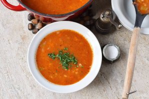 Постный овощной суп - фото шаг 12