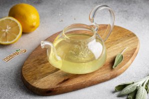 Чай с шалфеем и лимоном - фото шаг 6