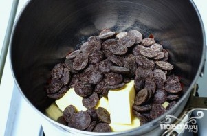 Тыквенно-шоколадные пирожные - фото шаг 1