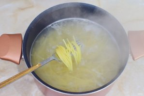 Спагетти с курицей в апельсиновом соусе - фото шаг 2