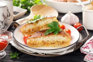 Постный капустный пирог - фото шаг 16