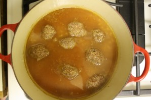 Рисовый суп с фрикадельками  - фото шаг 3