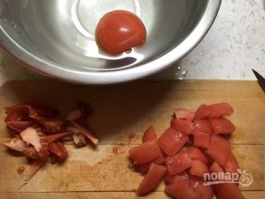 Пирог с томатами и фетой - фото шаг 2