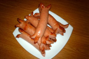 Картофель с сосисками в духовке - фото шаг 6