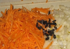 Чечевица с рисом, грибами и морковью - фото шаг 2