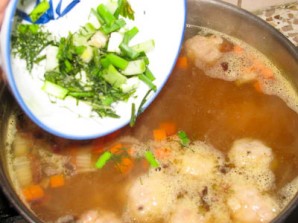 Мексиканский фасолевый суп с фрикадельками - фото шаг 4