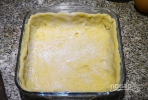 Открытый мясной пирог с картофельным тестом - фото шаг 11