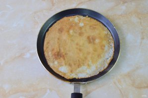 Блинчики с курицей и сыром - фото шаг 7