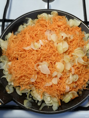 Торт из свиной печени с полентой "Bravolli" - фото шаг 7