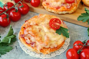 Мини пицца на скорую руку - фото шаг 10