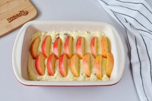 Сырник с яблоками - фото шаг 6