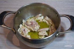 Куриный суп с лапшой в азиатском стиле - фото шаг 3