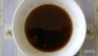 Утка в соусе "Ткемали" с мёдом - фото шаг 4