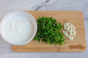 Кабачки в йогуртовом кляре с сыром - фото шаг 8