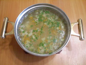 Рыбный суп с вермишелью - фото шаг 7