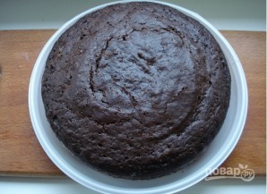 Шоколадный торт на кипятке - фото шаг 4