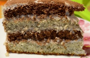 Бисквитный торт "Славяночка"  - фото шаг 13