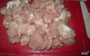 Свинина со сливками на сковороде - фото шаг 1