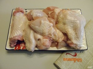 Картошка с курицей в духовке под соусом - фото шаг 2