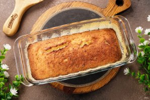 Творожный пирог с манкой - фото шаг 6