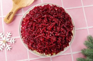 "Селёдка под шубой" на год Лошади - фото шаг 7