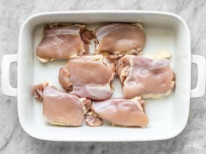 Куриные бедра с горчичным соусом - фото шаг 3
