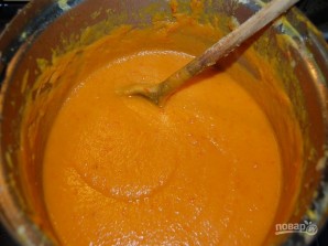Хрустящий суп из тыквы с сухариками - фото шаг 10