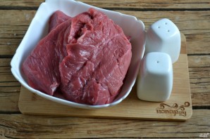 Бифштекс из говядины на сковородке - фото шаг 1
