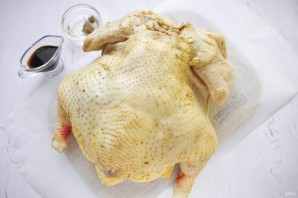 Курица с сыром в духовке "Жар птица" - фото шаг 1