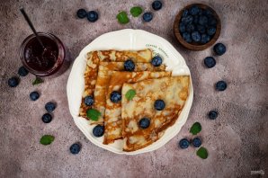 Блинчики на молоке заварные - фото шаг 10