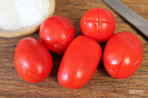Вяленые помидоры без кожицы - фото шаг 2